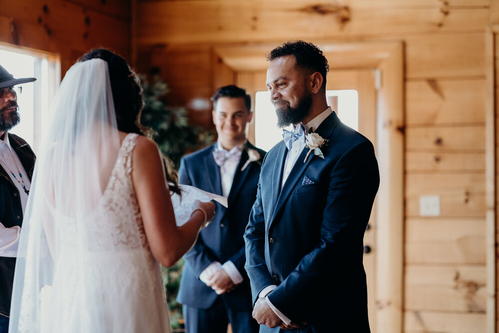 Ceremony at Smoky Mountains Wedding